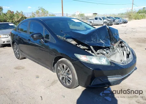 2014 Honda Civic Ex from USA, damaged, VIN 19XFB2F85EE086112